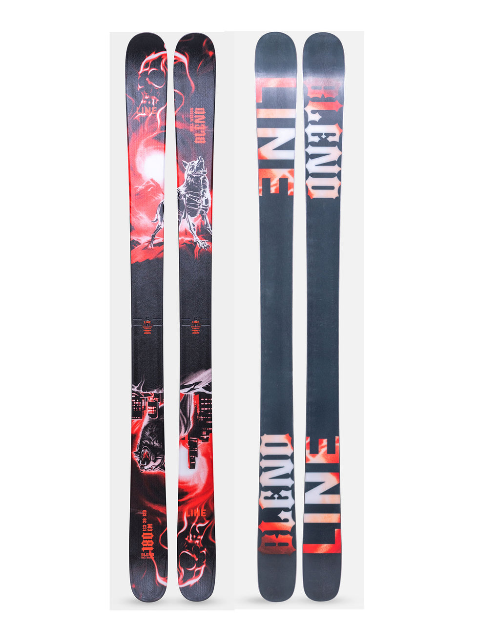 Line BLEND All Mountain Freeride Freestyle Skis – Fresh Skis