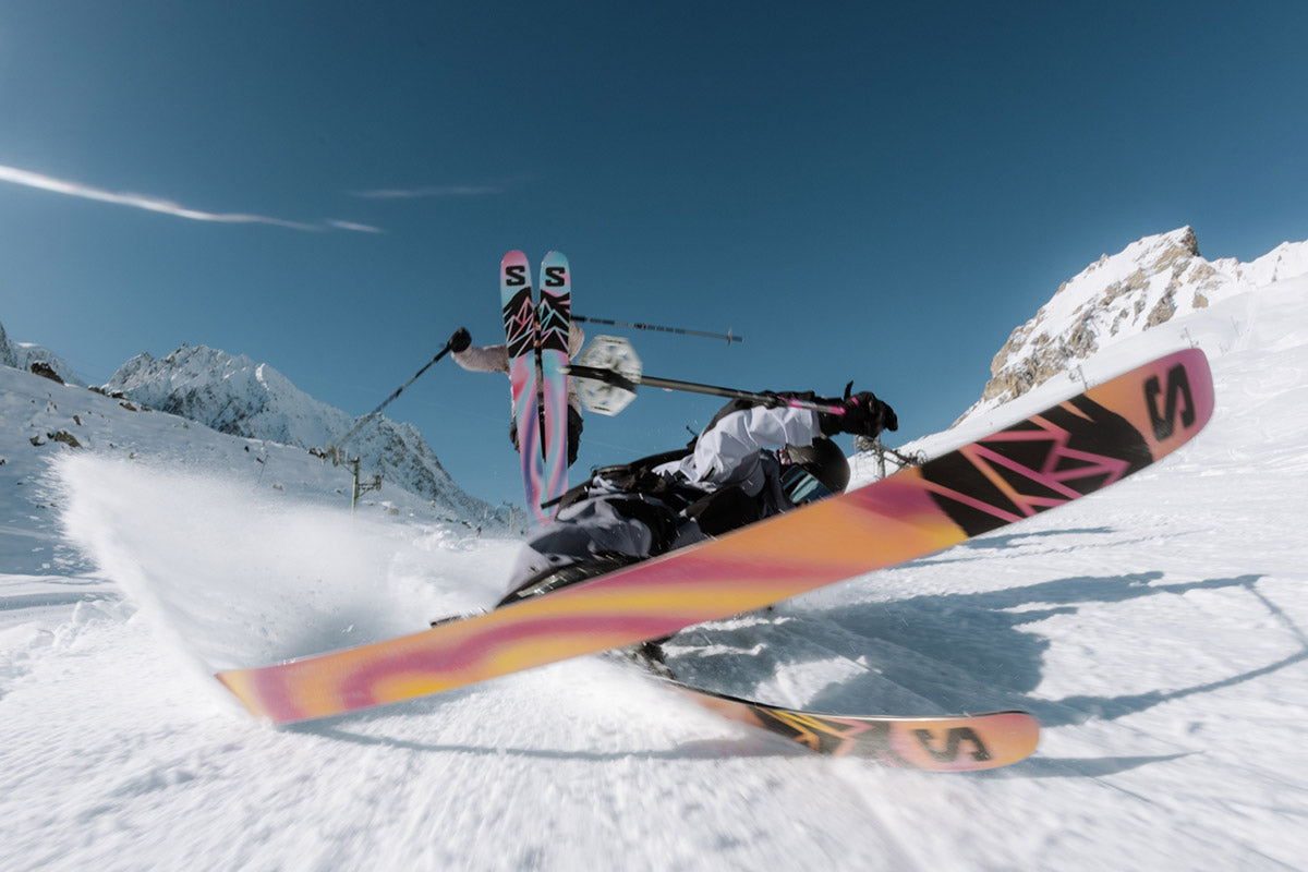 Salomon QST 94 ICED AQUA Womens All Mountain Freeride Skis – Fresh