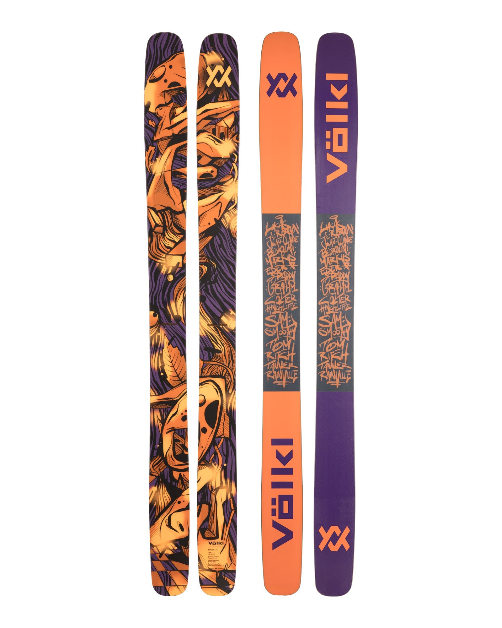 VOLKL REVOLT 121 Men's All Mountain Freeride Powder Skis 2025